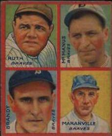 Brandt, Maranville, McManus, Ruth