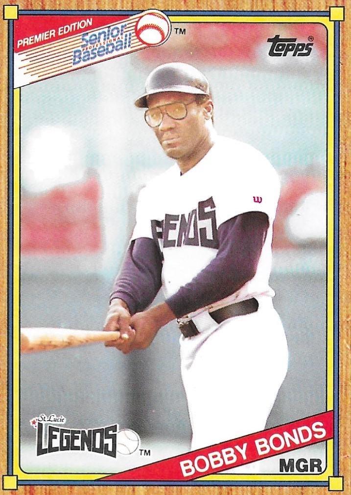 Bobby Bonds #40 Baseball Cards 1989 Topps Senior League