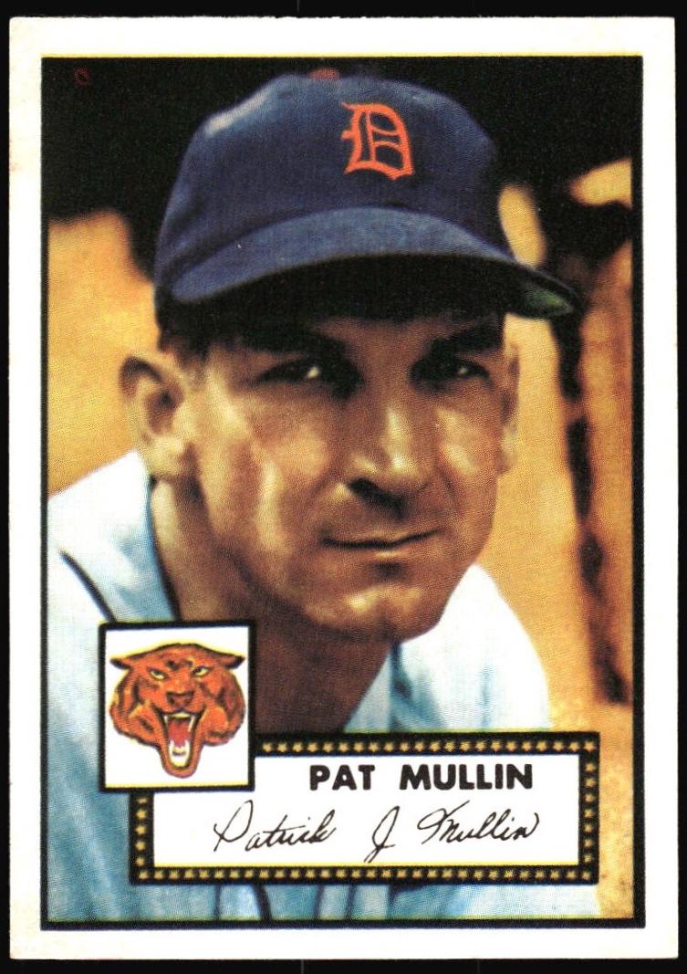 Pat Mullin #275 1983 Topps 1952 Reprint Baseball
