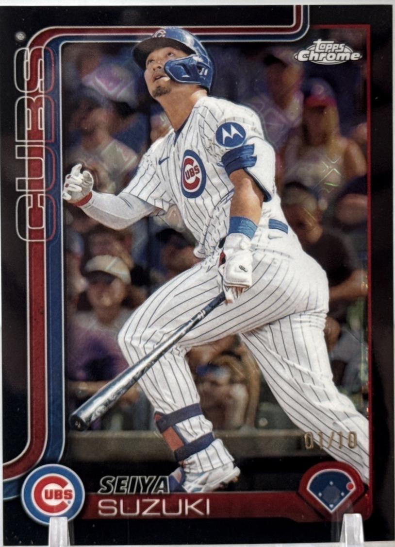 Seiya Suzuki [Black Refractor] #210