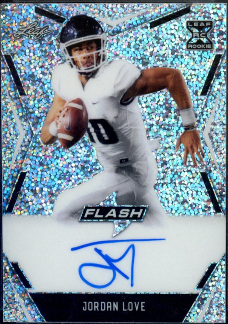 Jordan Love #BA-JL1 2020 Leaf Metal Draft Autographs Football