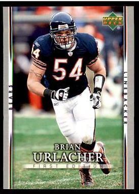 Brian Urlacher #19 Football Cards 2007 Upper Deck First Edition