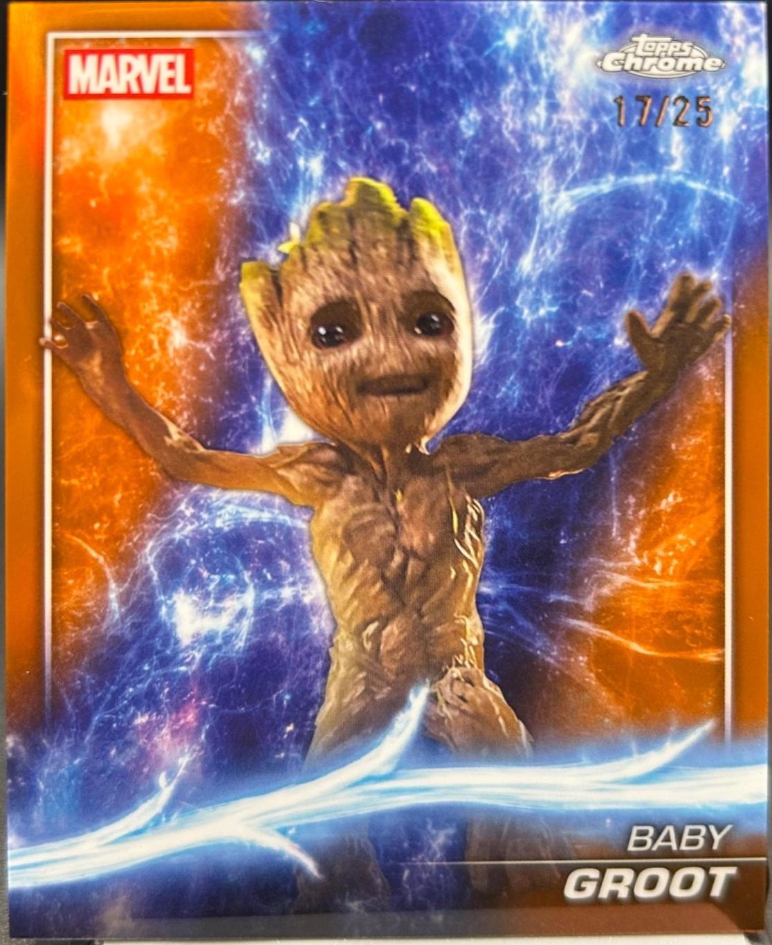 Baby Groot [Orange Refractor] #73