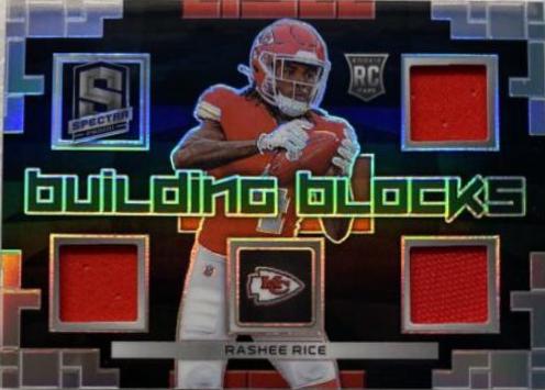 Rashee Rice #26 2023 Panini Spectra Building Blocks Football