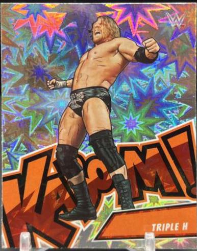Triple H #3 Wrestling Cards 2023 Panini Revolution WWE Kaboom
