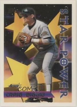 Craig Biggio #9 Baseball Cards 1996 Topps