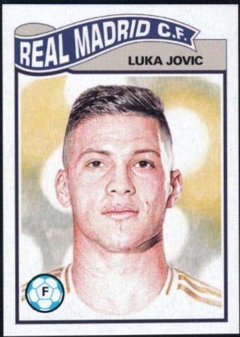 Luka Jovic #88 2019 Topps Living UEFA Champions League