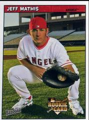 Jeff Mathis #216 Baseball Cards 2006 Bazooka Prices