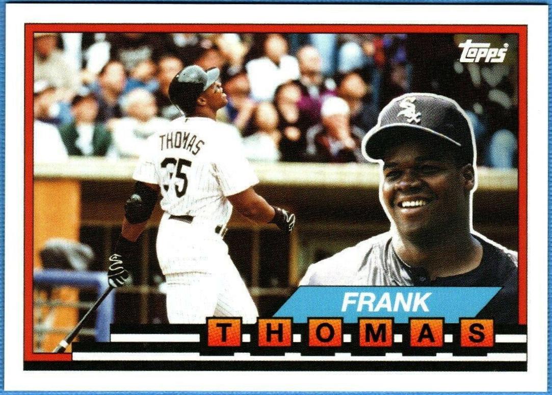 Frank Thomas #14 Baseball Cards 2019 Topps Throwback Thursday