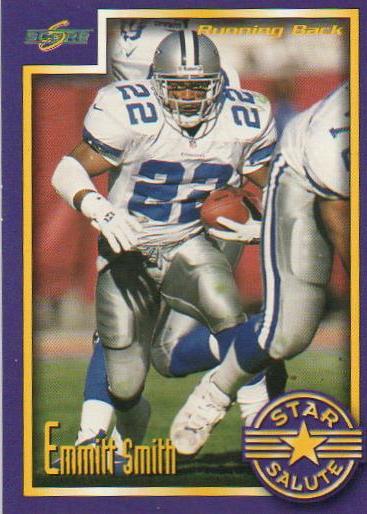 Emmitt Smith #S-92 1999 Panini Score Supplemental Football