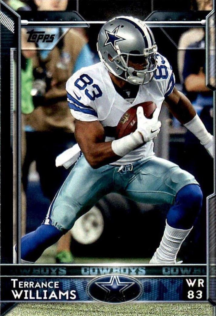 Terrance Williams #18 Football Cards 2015 Topps
