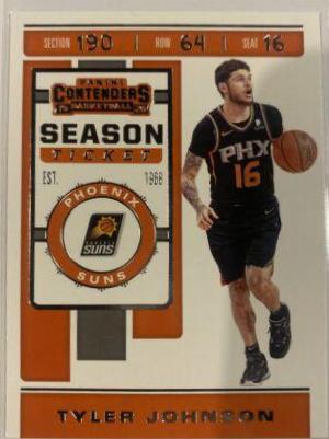 Tyler Johnson #98 2019 Panini Contenders Basketball