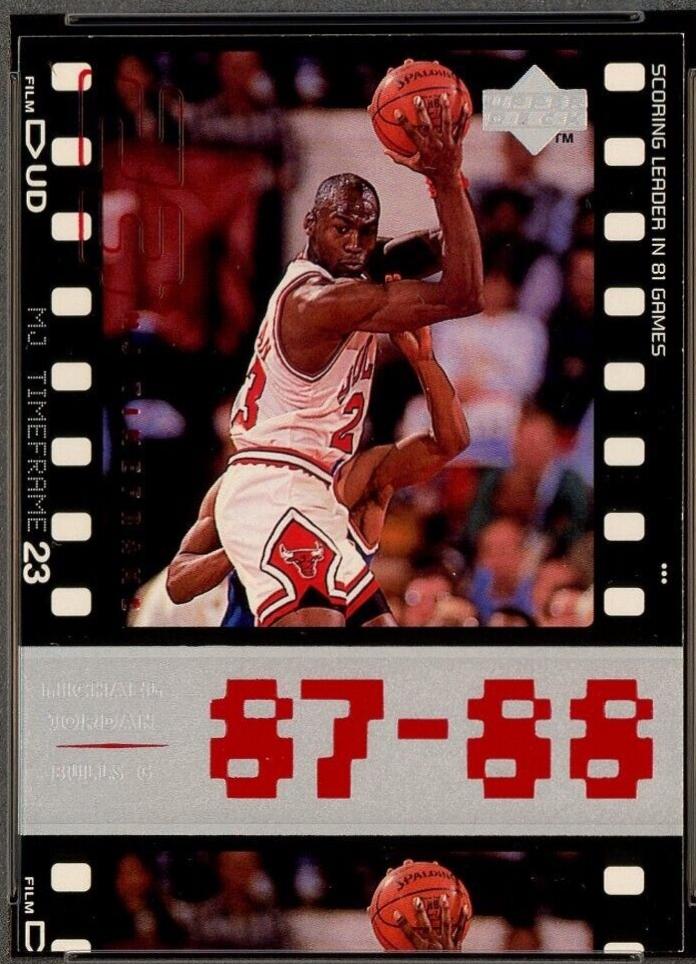 Michael Jordan #20 Basketball Cards 1998 Upper Deck MJ Living Legend