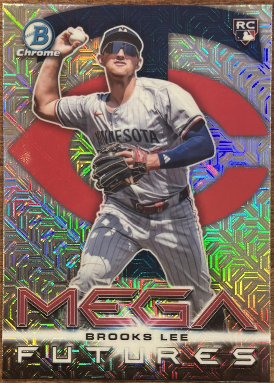 Brooks Lee #BMF-4 Baseball Cards 2025 Bowman Mega Futures