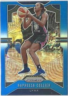 Napheesa Collier [Prizm Blue] #1 Basketball Cards 2020 Panini Prizm WNBA