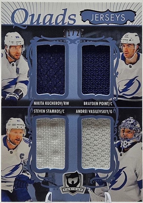 Nikita Kucherov / Brayden Point / Steven Stamkos / Andrei Vasilevskiy #C4-SKPV