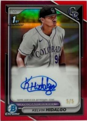 Kelvin Hidalgo [Red Lava Refractor] #CPA-KHI