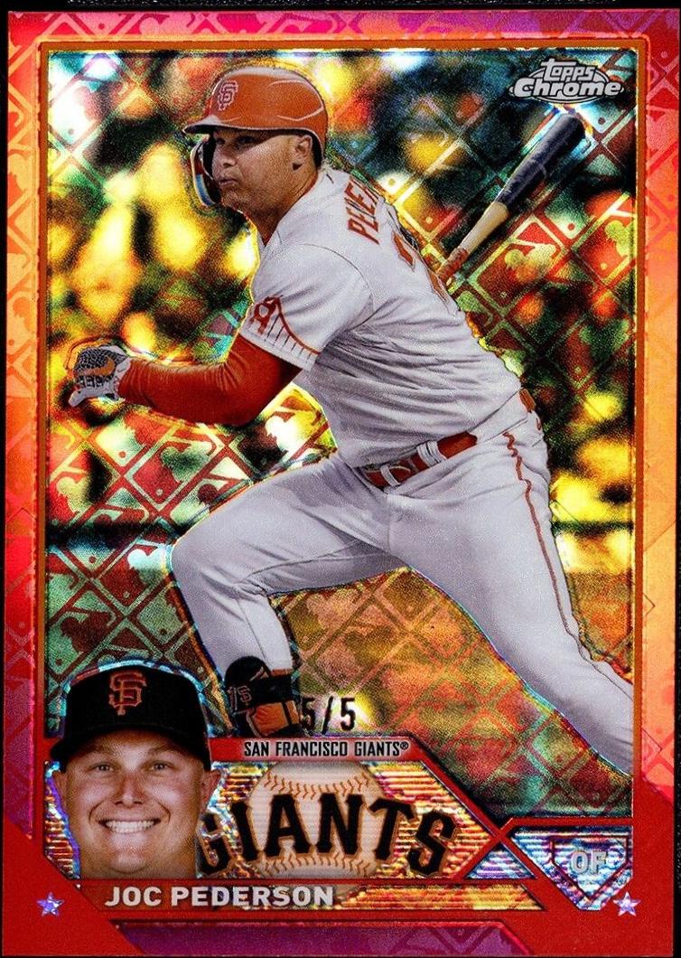 Joc Pederson [Logofractor Red] #31