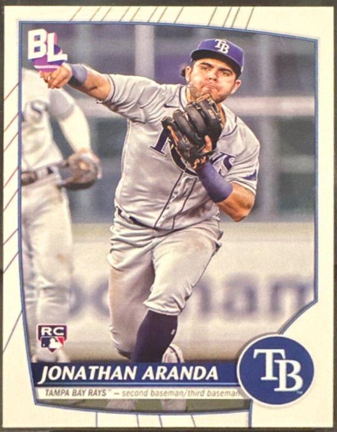 Jonathan Aranda #12 Baseball Cards 2023 Topps Big League