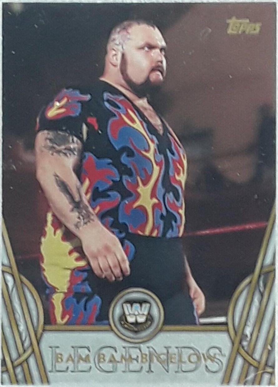 Bam Bam Bigelow #2 Wrestling Cards 2018 Topps Legends of WWE