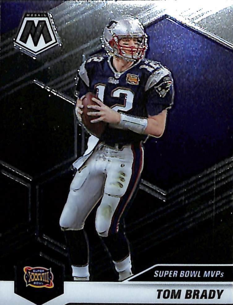 Tom Brady #282 Football Cards 2021 Panini Mosaic