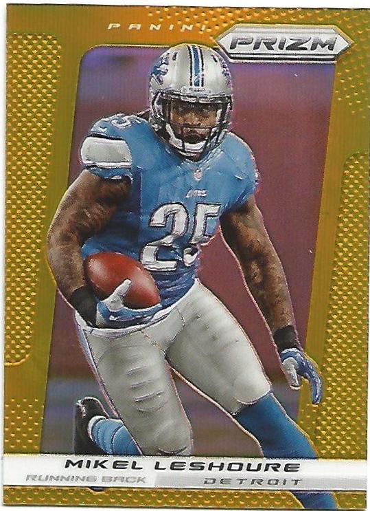 Mikel Leshoure [Gold Prizm] #112