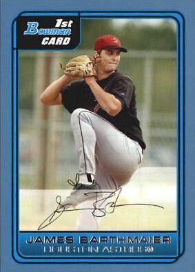 James Barthmaier #B88 2006 Bowman Baseball Prospects