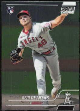 Reid Detmers #208 Baseball Cards 2022 Stadium Club Chrome