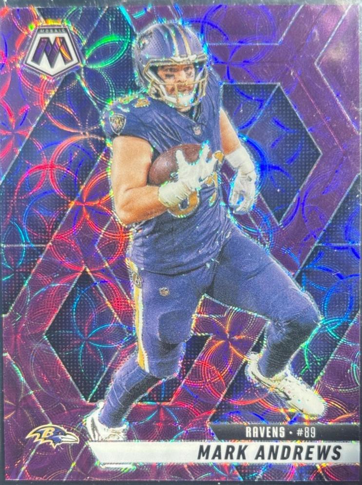 2025 Panini Mosaic Mark Andrews [Purple Scope] #138 card