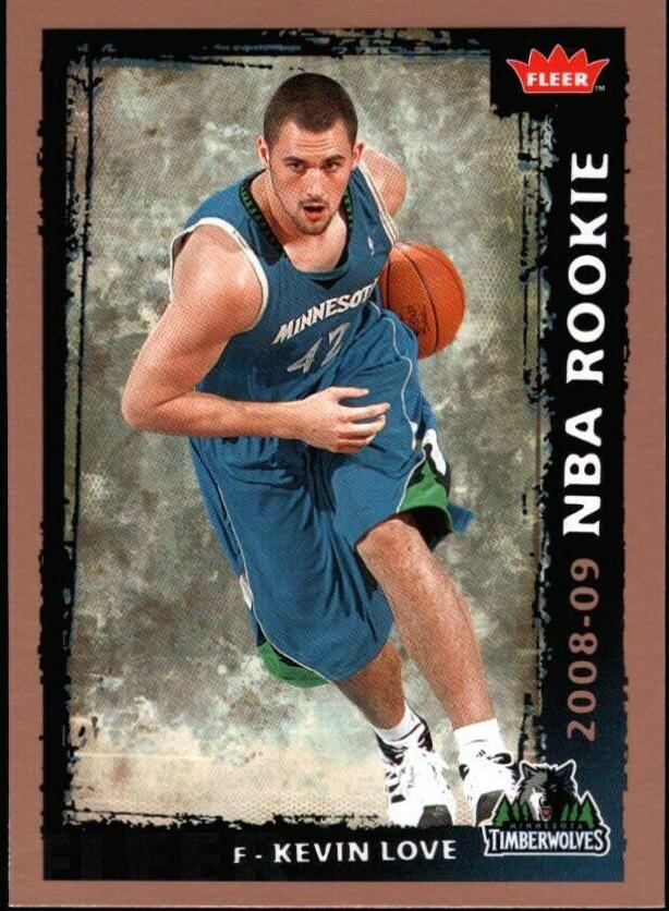 Kevin Love #205 Basketball Cards 2008 Fleer