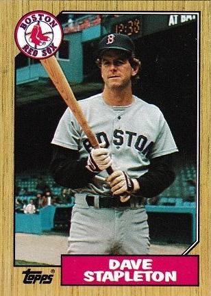 Dave Stapleton (1987 Topps)
