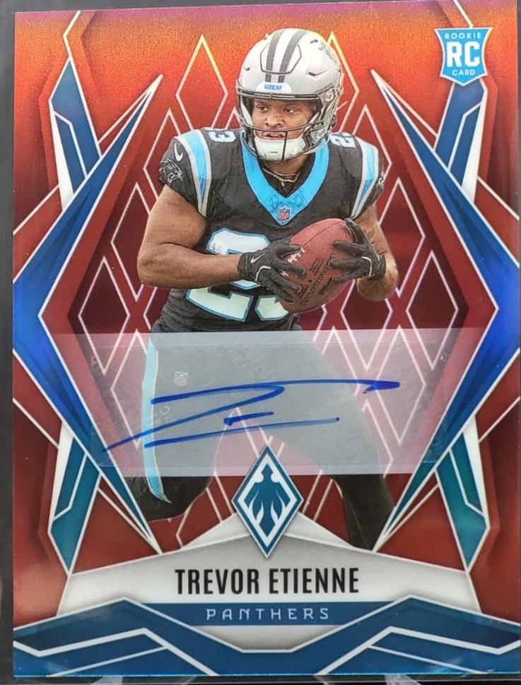 Trevor Etienne [Red Autograph] #183 Prices | 2025 Panini Phoenix
