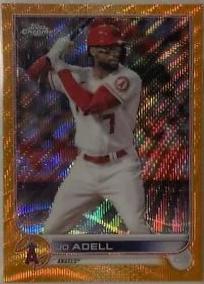 Jo Adell [Orange Wave Refractor] #203
