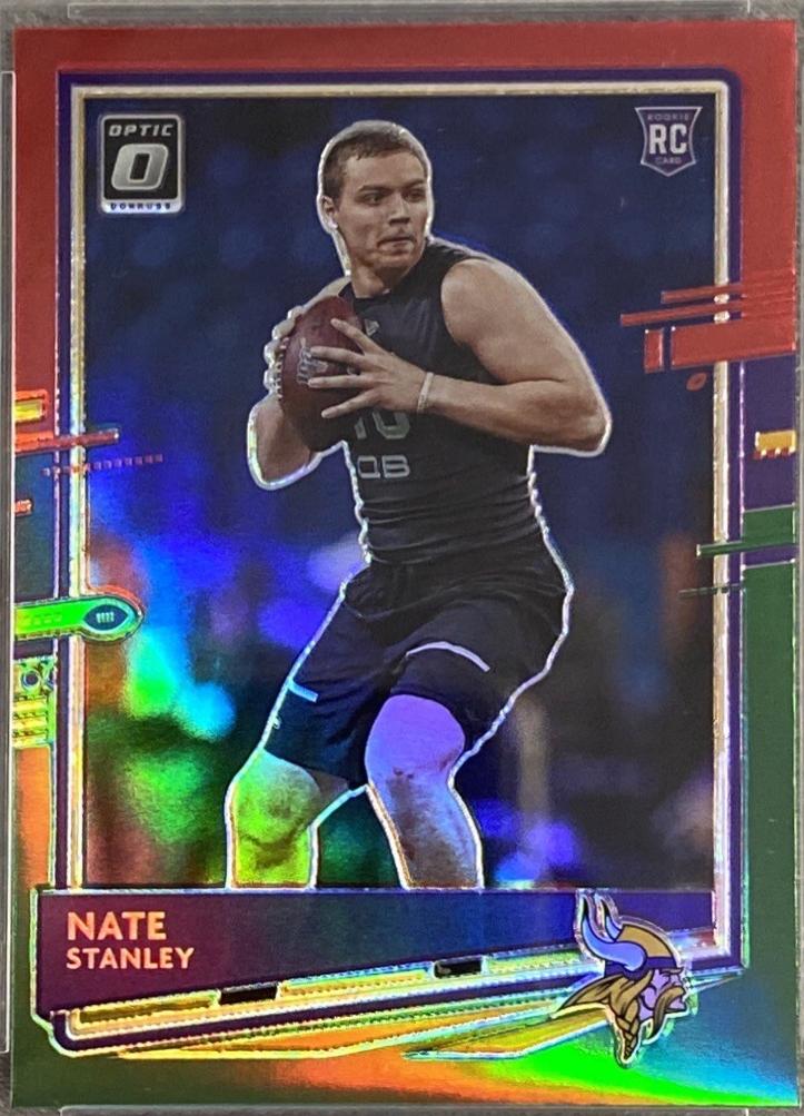 Nate Stanley #P-300 2020 Donruss Football Optic Preview