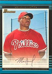 Marlon Byrd #144 Baseball Cards 2002 Bowman Prices