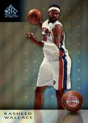 Rasheed Wallace [Copper] #29 Basketball Cards 2006 Upper Deck Reflections Prices