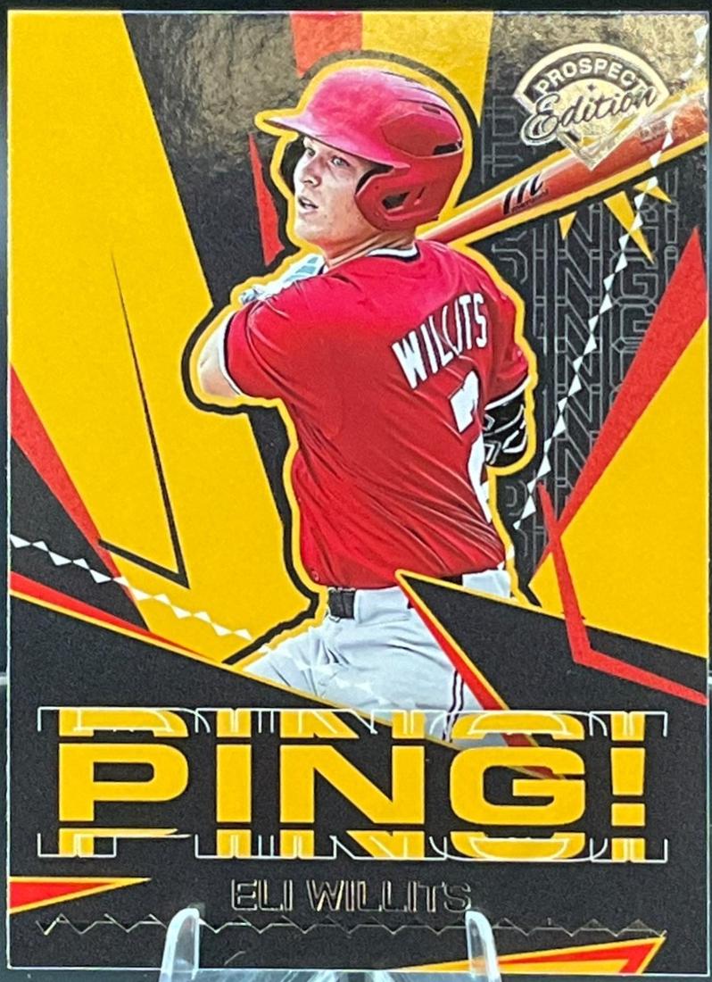 Eli Willits #3 2025 Panini Prospect Edition Baseball Ping!