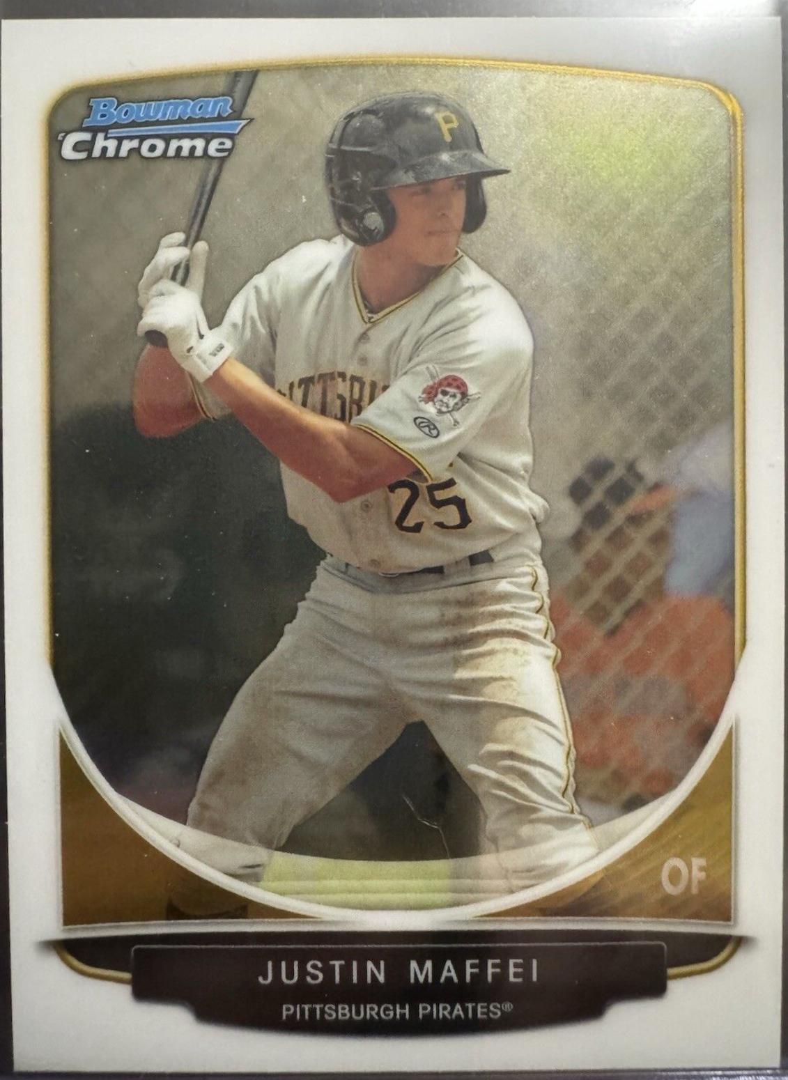 Justin Maffei #BDPP120 2013 Bowman Chrome Draft Picks & Prospects Baseball