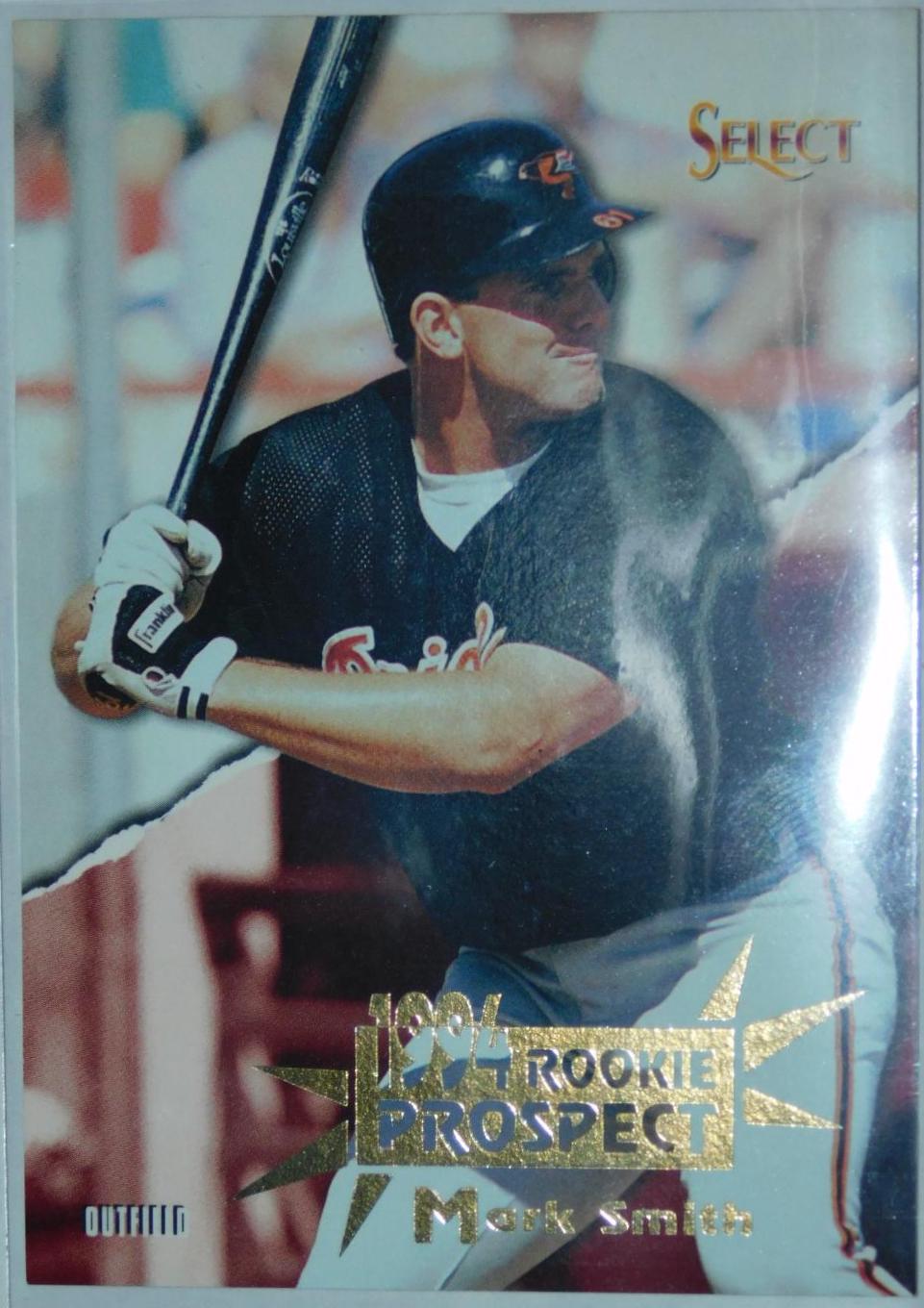MARK SMITH #408 Baseball Cards 1994 Select Rookie Surge