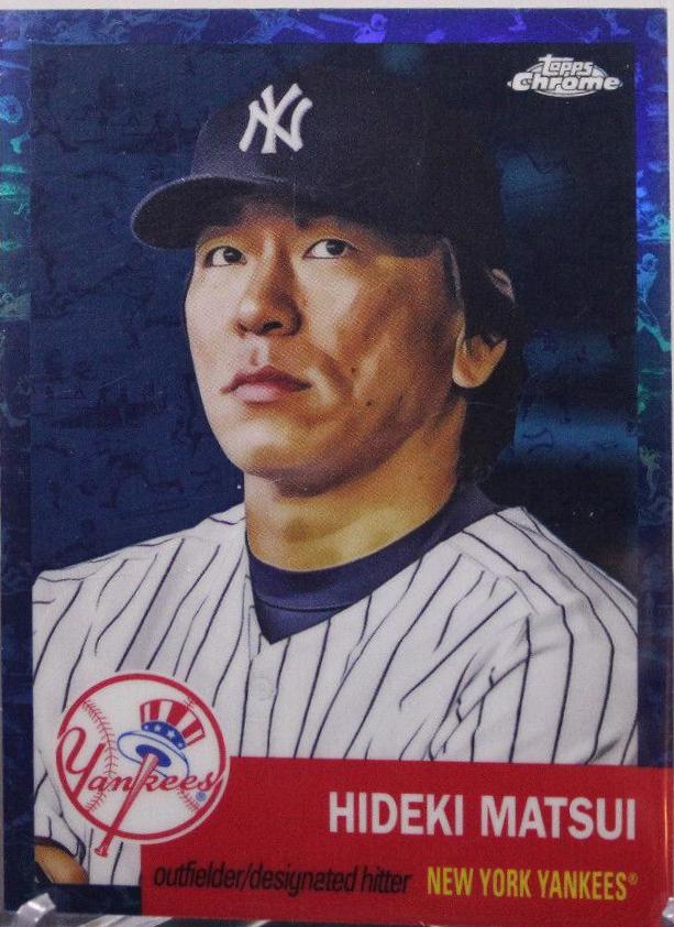 Hideki Matsui [Toile White Blue] #83