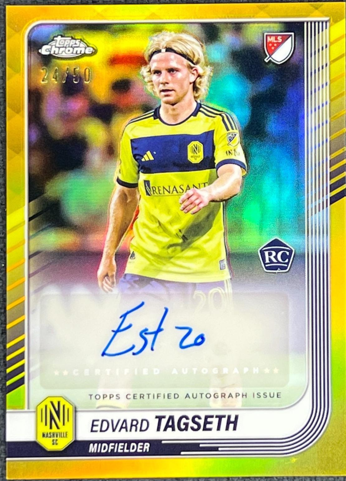 Chrome MLS Autograph #CA-ET