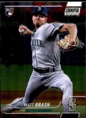 Matt Brash #103 Baseball Cards 2022 Stadium Club Chrome