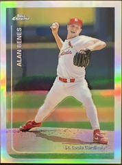 Alan Benes [Refractor] #359 Baseball Cards 1999 Topps Chrome Prices