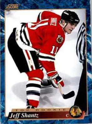Jeff Shantz #605 Hockey Cards 1993 Score