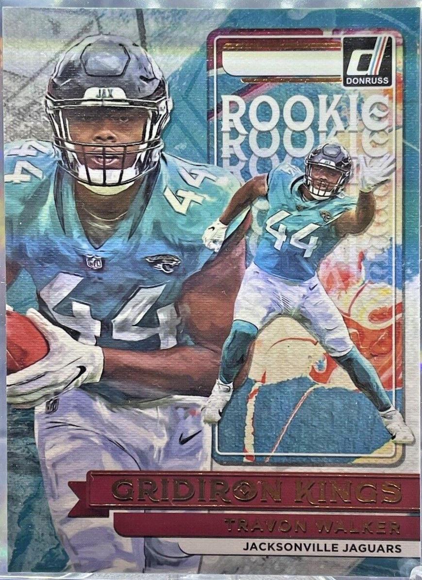 Travon Walker #RGK-17 Football Cards 2022 Panini Donruss Rookie Gridiron Kings
