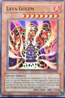Lava Golem RP02-EN082