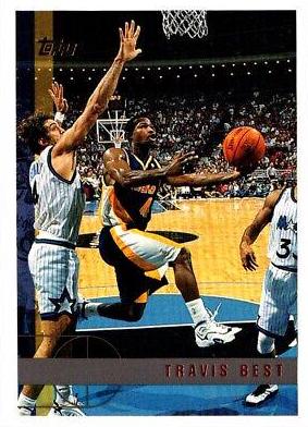 Travis Best #12 Basketball Cards 1997 Topps