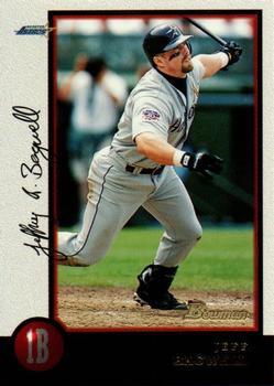 Jeff Bagwell #15 Baseball Cards 1998 Bowman
