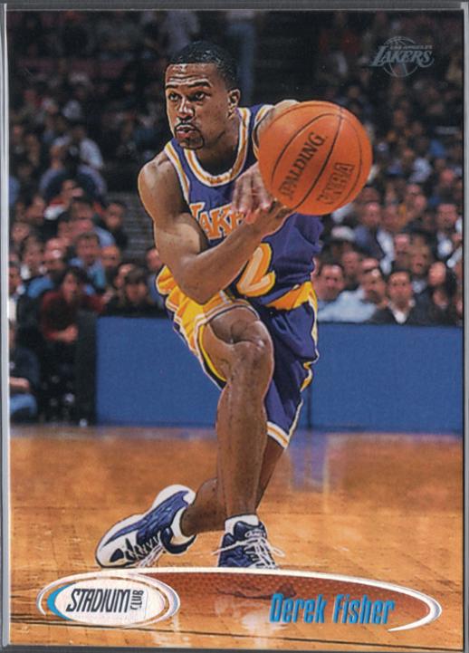 Derek Fisher #176 1998-99 Stadium Club Basketball