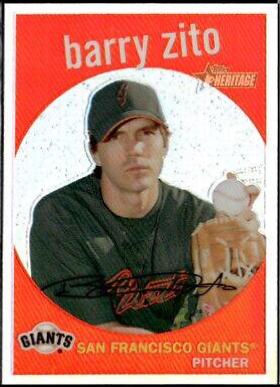 Barry Zito [Black Border Refractor] #C46
